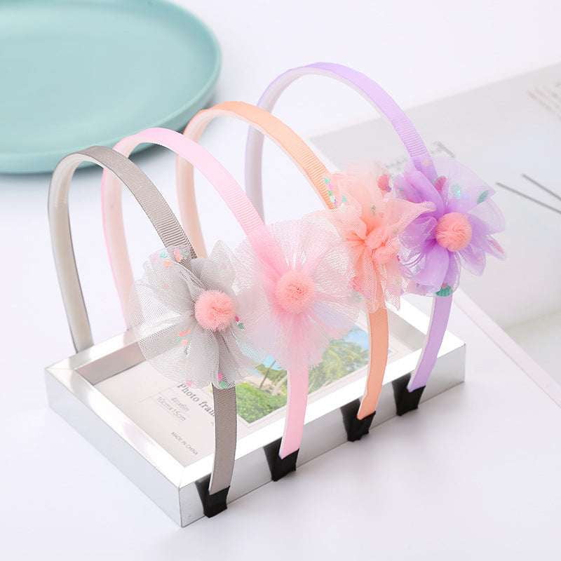 Comfortable Cloth Headband, Kids Bow Accessory, Korean Children Headband - available at Sparq Mart