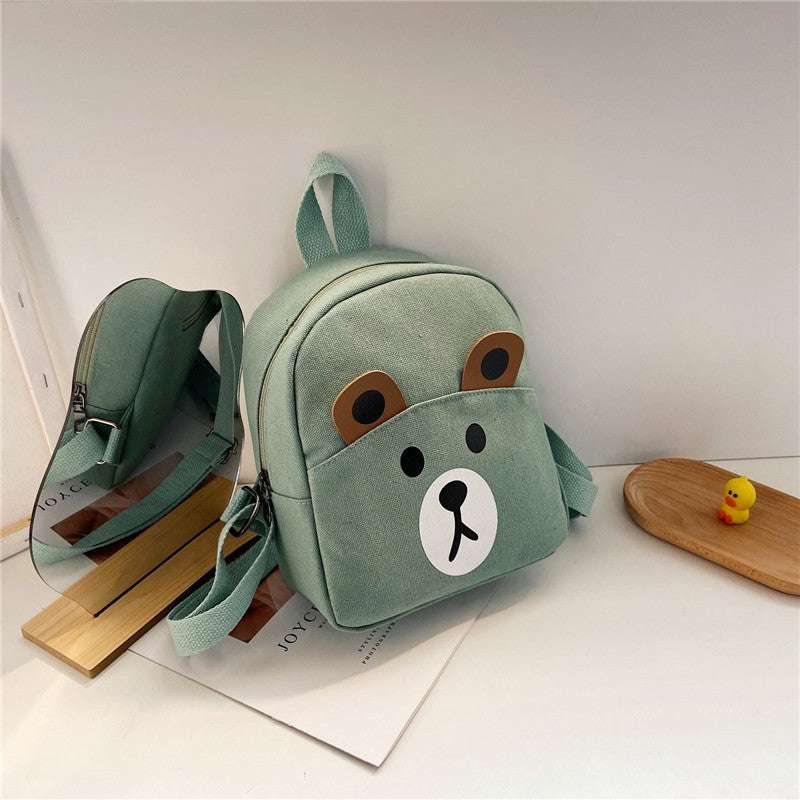 children's backpack, colorful backpack, wholesale canvas backpack - available at Sparq Mart