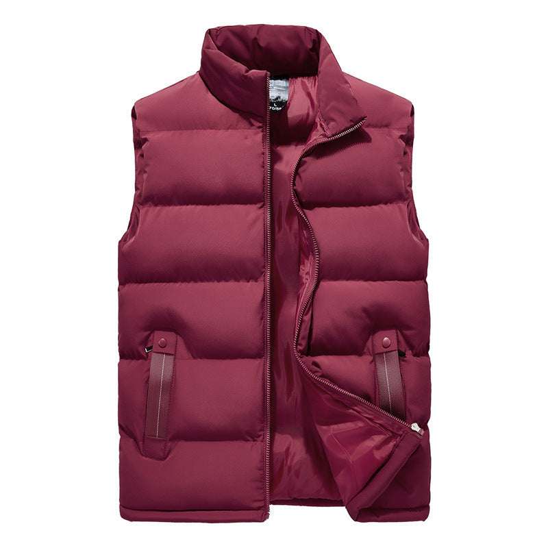 cotton vest men, large size vest, warm vest men - available at Sparq Mart