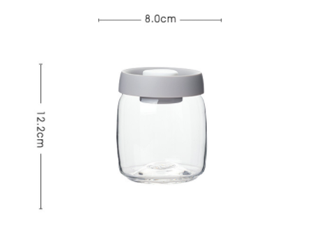 Glass jar set, Press glass jar, Vacuum glass jar - available at Sparq Mart