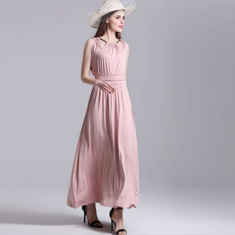 Beach Resort Dress, Bohemian Long Skirt, Thin Skirt Fashion - available at Sparq Mart