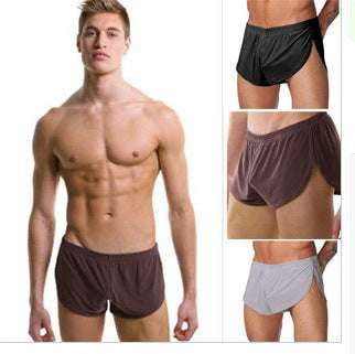 Breathable milk silk, Men's leisure pants, Sporty boxer pants - available at Sparq Mart