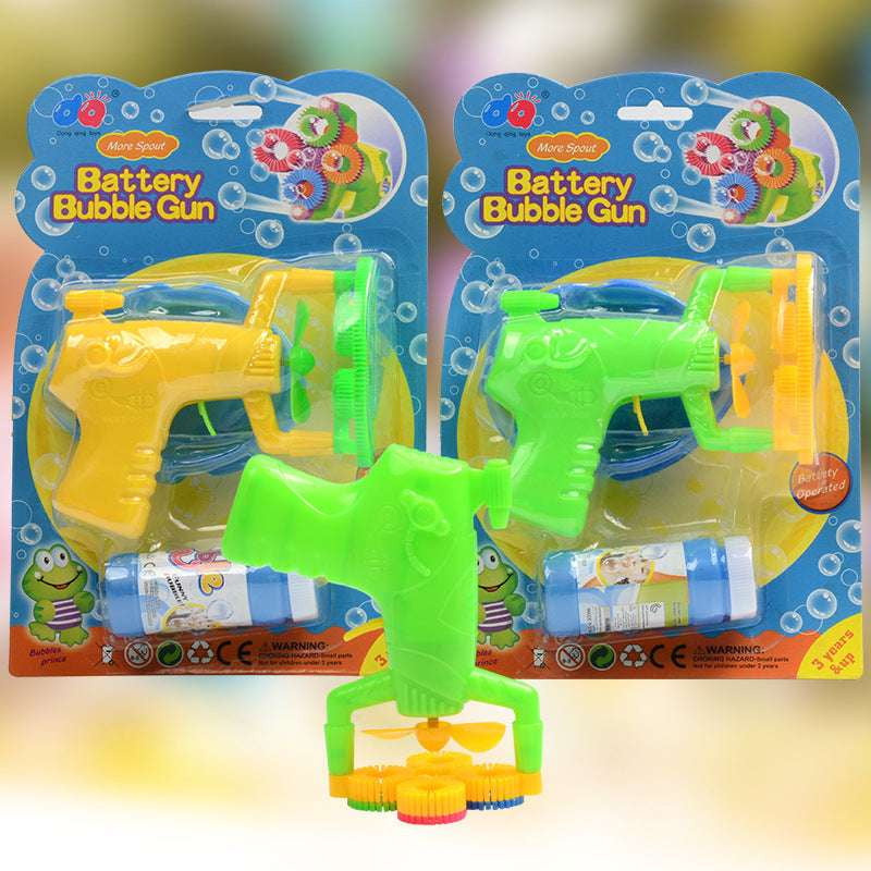 Electric Bubble Maker Gun, Kids Bubble Blower Toy, Outdoor Bubble Fun Toy - available at Sparq Mart