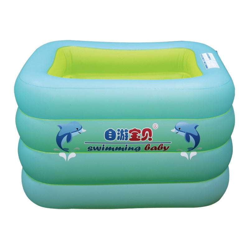 Inflatable Baby Pool, Thickened Kids Pool, Toddler Swimming Fun - available at Sparq Mart