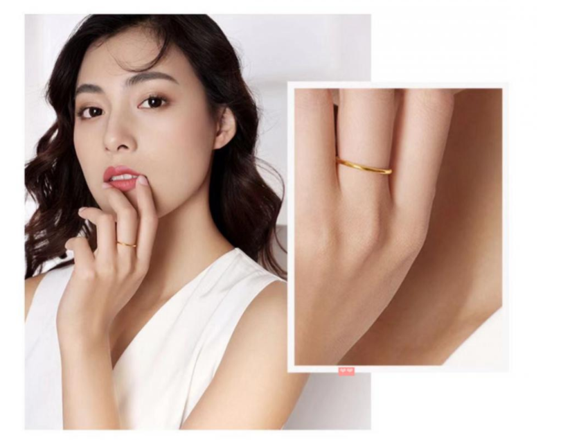 Colored gold ring, Fine gold ring, Gold ring online - available at Sparq Mart