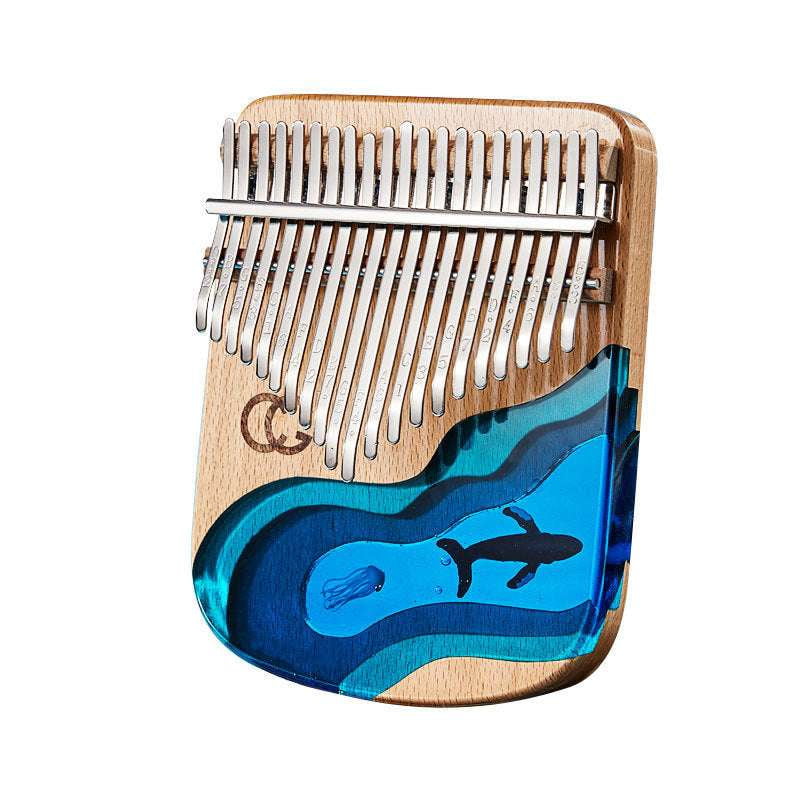 Acrylic Kalimba Instrument, Clear Sound Thumb Piano, Decorative Musical Kalimba - available at Sparq Mart