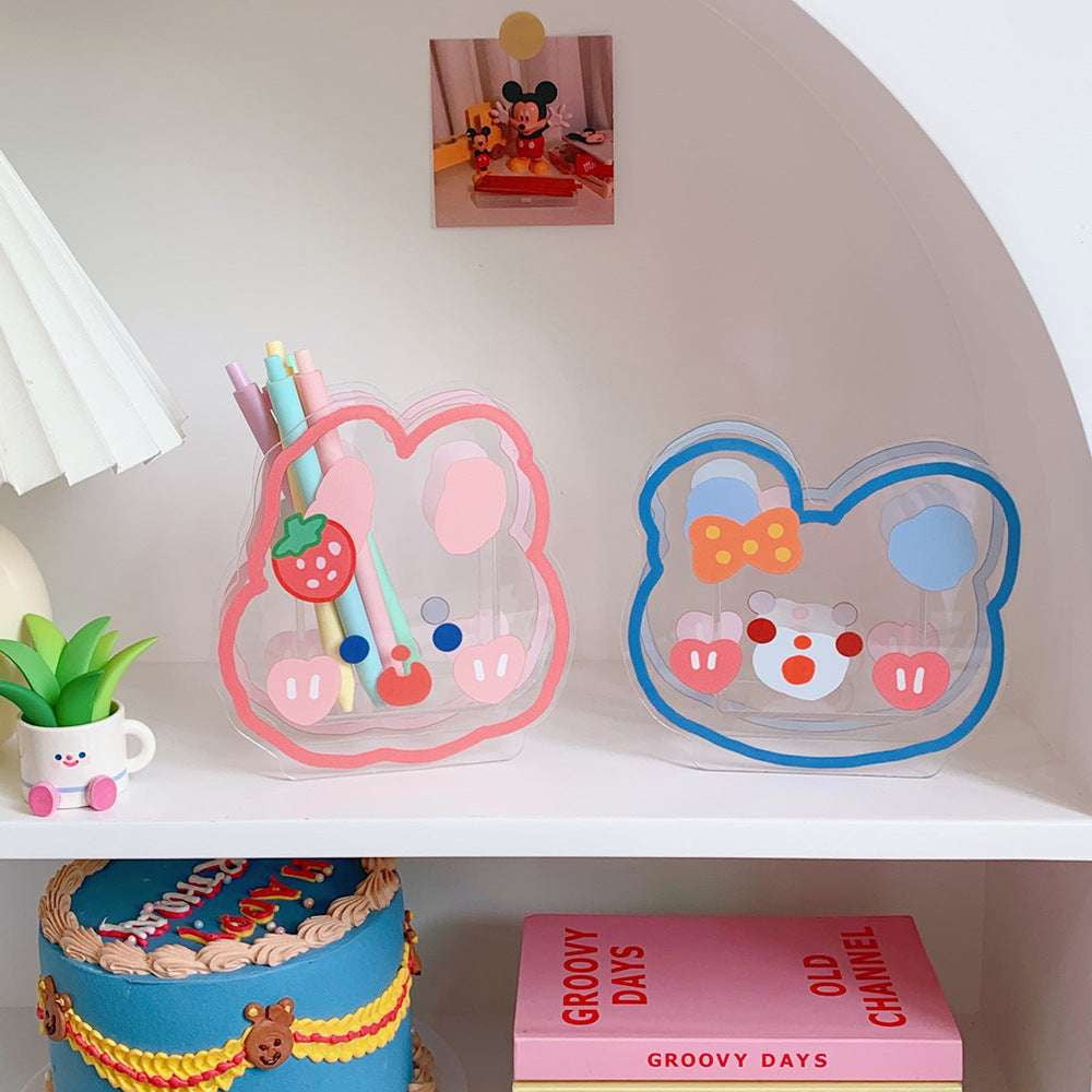 Cartoon Pen Holder, Cute Desk Organizer, Student Desk Accessory - available at Sparq Mart