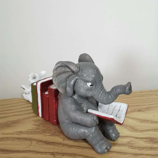 Chic Home Accent, Elephant Rabbit Ornament, Resin Animal Figurine - available at Sparq Mart