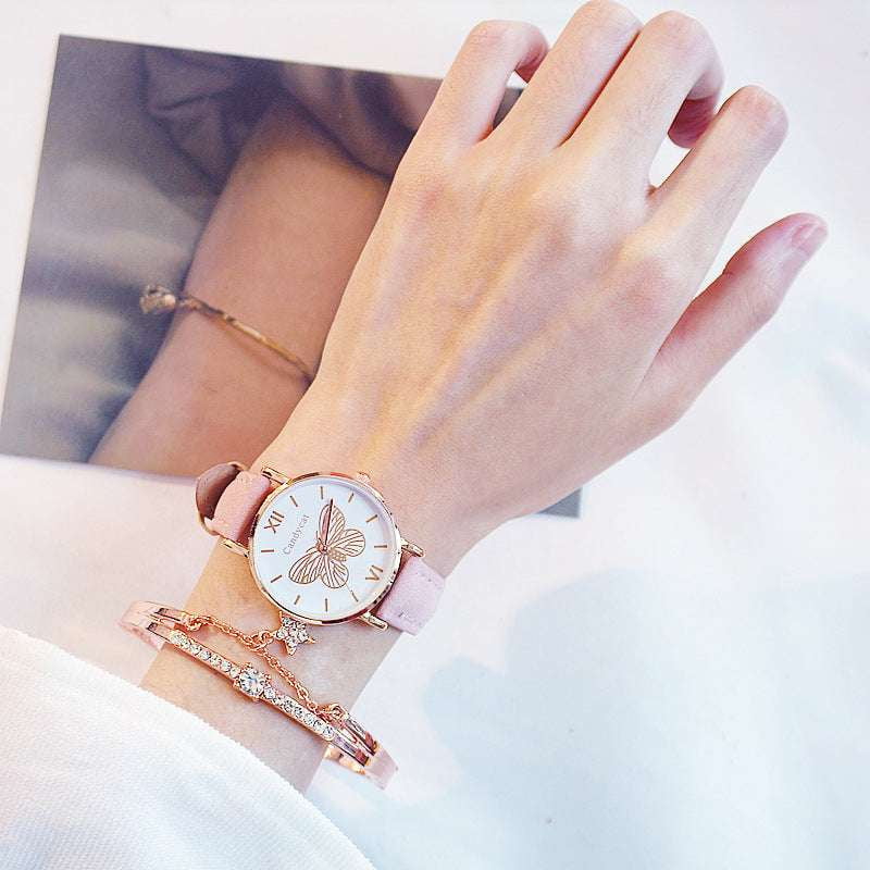 Fashion Quartz Wristwatch, Ladies Designer Timepiece, Women's Butterfly Watch - available at Sparq Mart