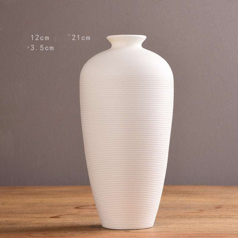 Hydroponic Vase Decor, Living Room Ceramic Vase, Modern Floral Vase Elegant - available at Sparq Mart