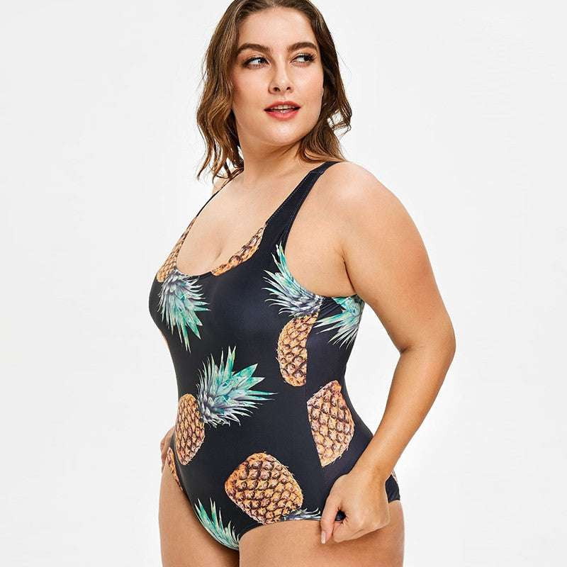 comfortable modest swimsuits, curvy figure swimwear, plus size one-piece - available at Sparq Mart