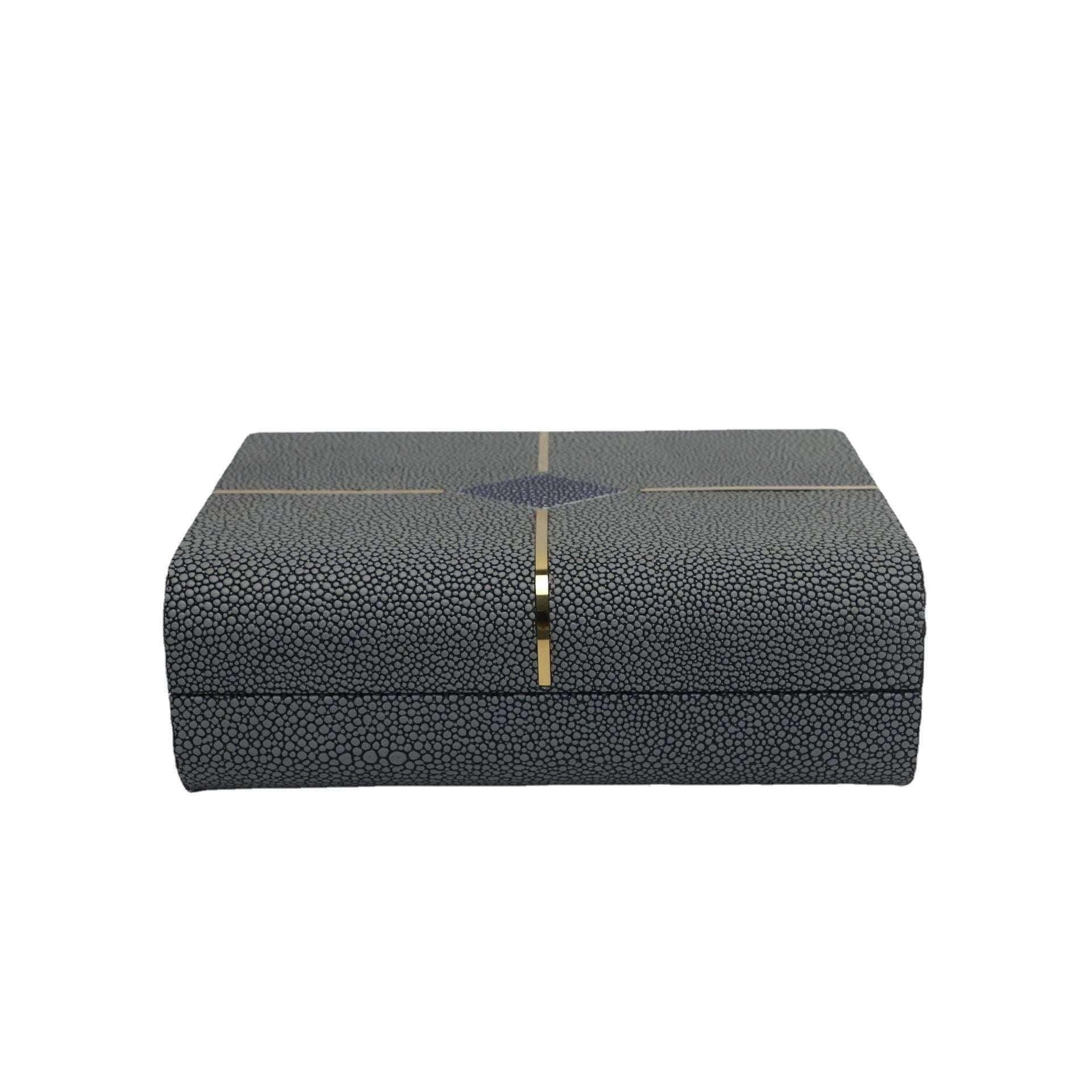 Decorative Storage Box, Hallway Storage Solutions, Leather Storage Box - available at Sparq Mart