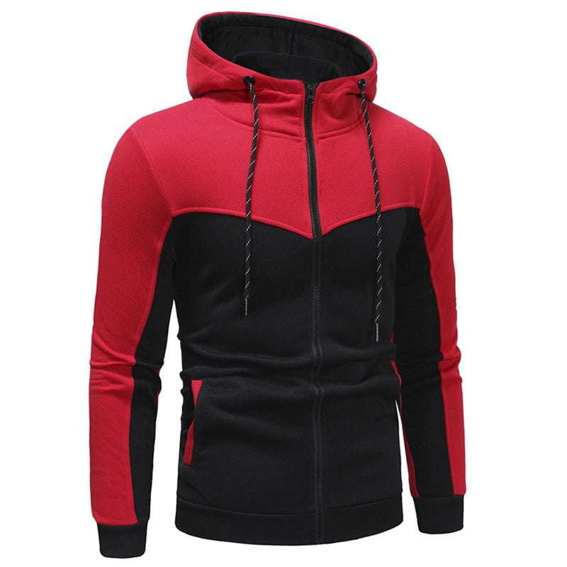 Athletic Jacket Outfit, Cotton Blended Tracksuit, Fitness Sports Jacket - available at Sparq Mart