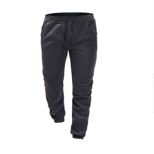 Comfortable Winter Pants, Men's Fleece Trousers, Stylish Jogger Sweatpants - available at Sparq Mart