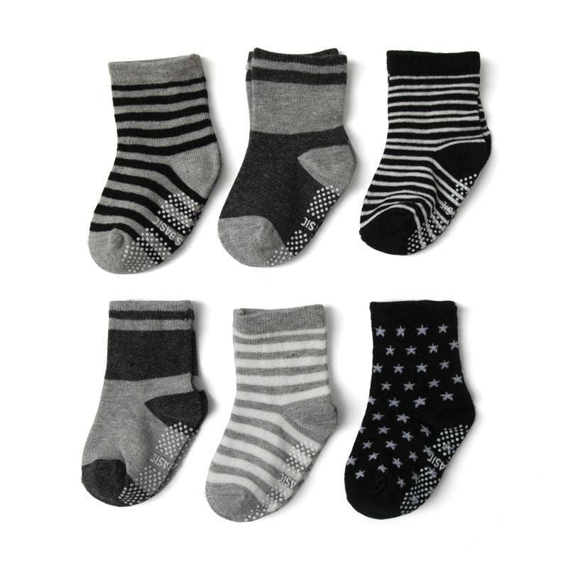 Cotton children's socks, Kids breathable socks, Non-slip toddler socks - available at Sparq Mart