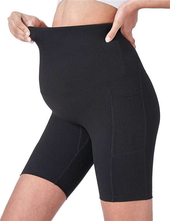 belly support leggings, maternity workout pants, pregnancy fitness attire - available at Sparq Mart