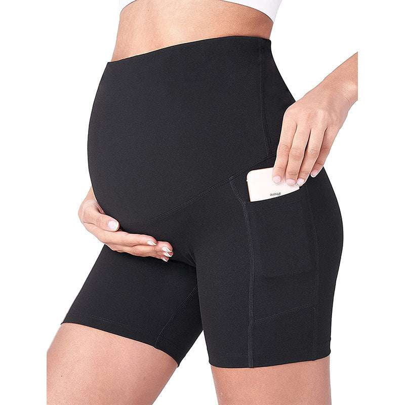 belly support leggings, maternity workout pants, pregnancy fitness attire - available at Sparq Mart