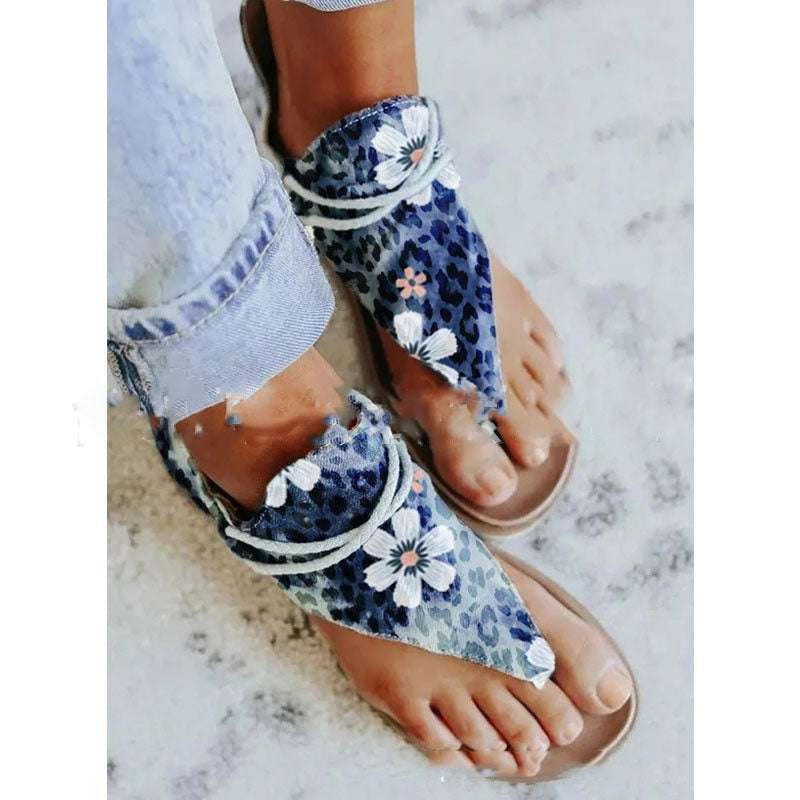 Boho Chic Sandals, Comfortable Summer Footwear, Women's Casual Sandals - available at Sparq Mart