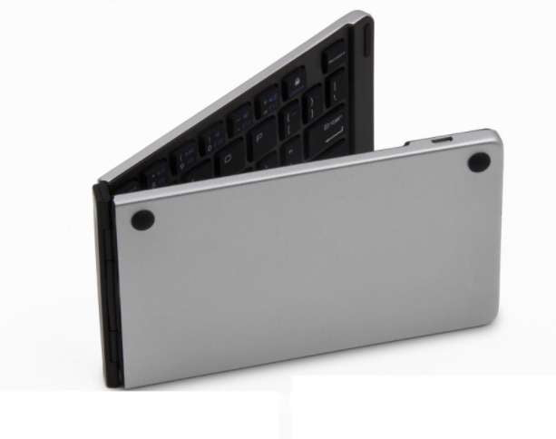 Foldable Wireless Keyboard, Lightweight Travel Keyboard, Portable Bluetooth Keyboard - available at Sparq Mart