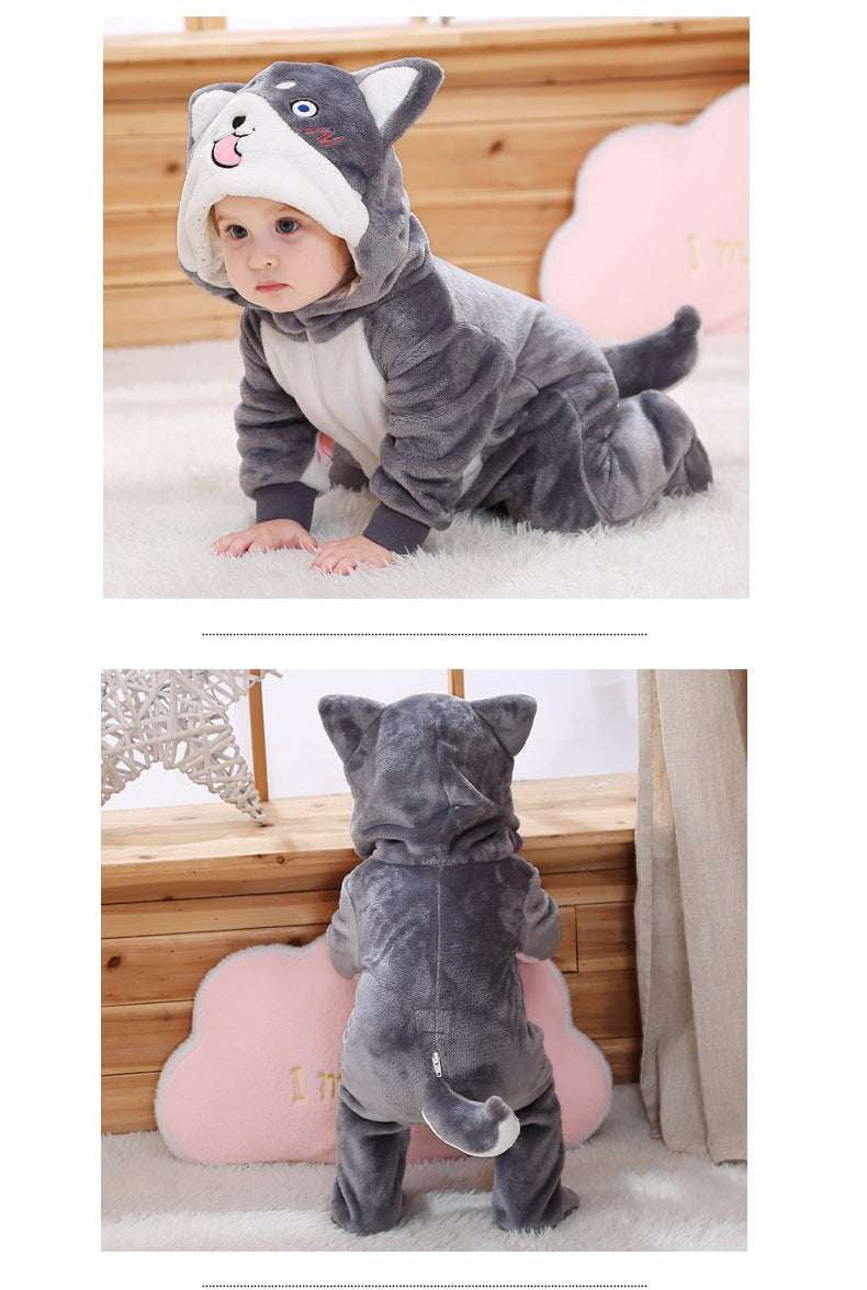 baby romper suits, cute animal onesies, infant jumpsuit outfit - available at Sparq Mart