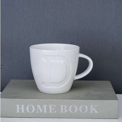 Creative English Letter Ceramic Cup, Every Occasion, Unique Gift - available at Sparq Mart