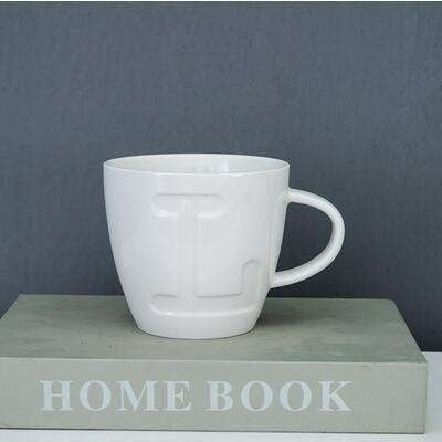 Creative English Letter Ceramic Cup, Every Occasion, Unique Gift - available at Sparq Mart