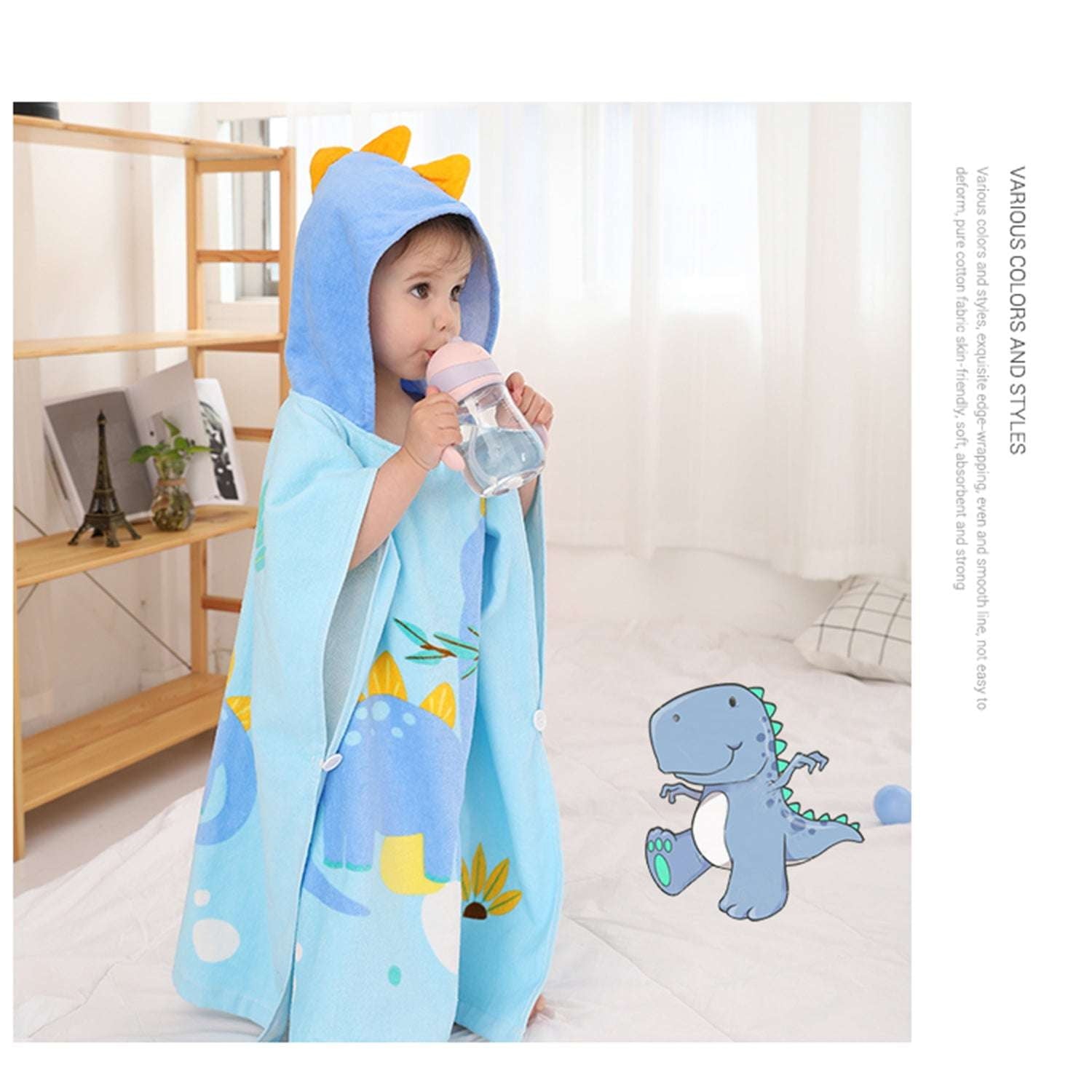 Cartoon Cloak Costume, Cotton Cloak Kids, Kids Hooded Cape - available at Sparq Mart