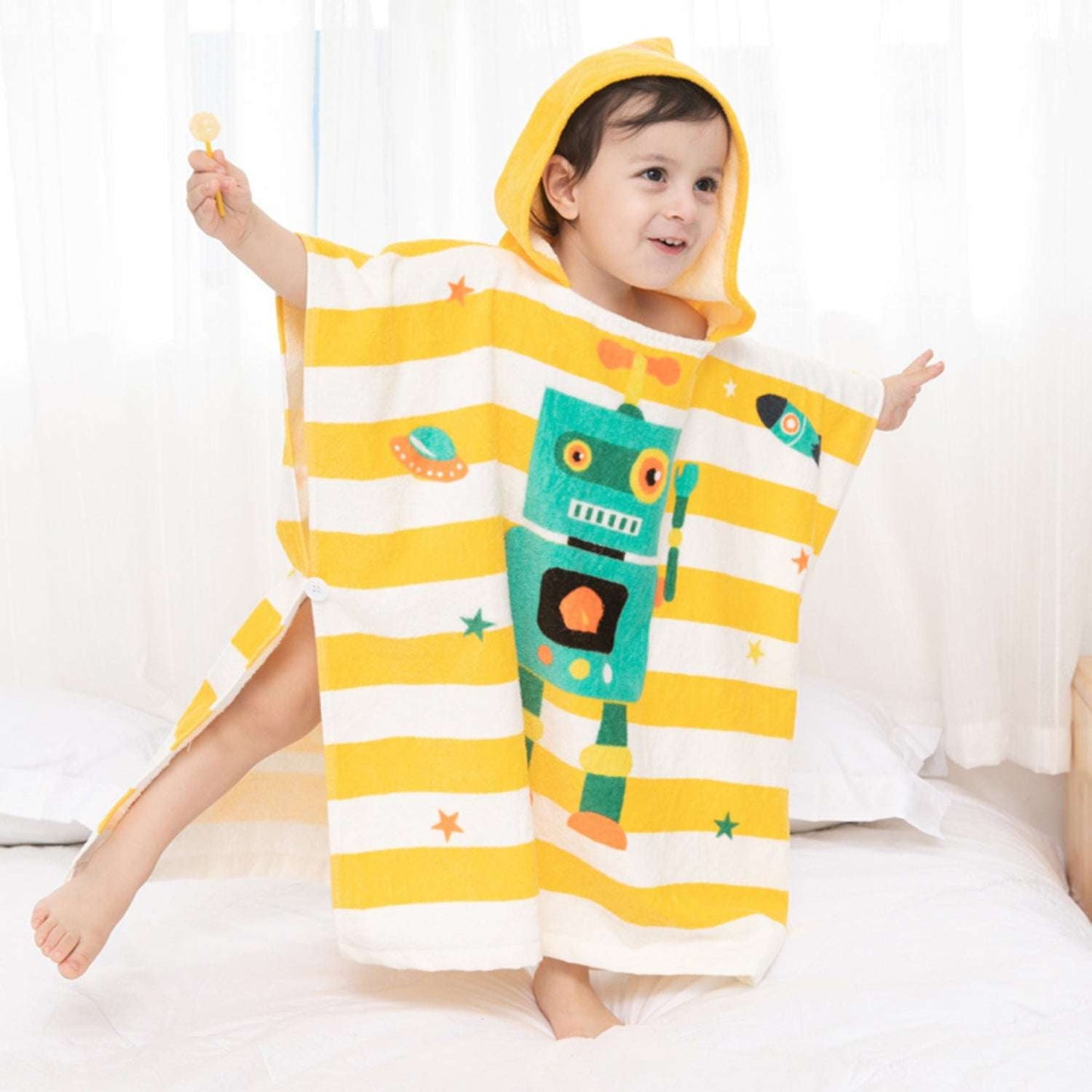 Cartoon Cloak Costume, Cotton Cloak Kids, Kids Hooded Cape - available at Sparq Mart