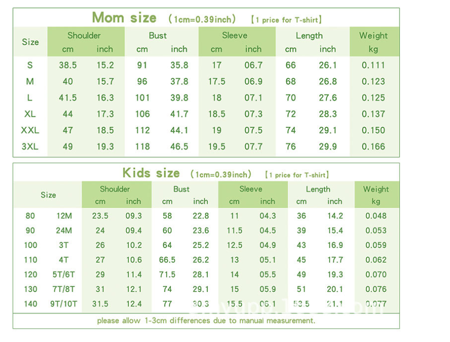 Cartoon Print matching outfit, Cute matching clothes, Mother-daughter clothing - available at Sparq Mart