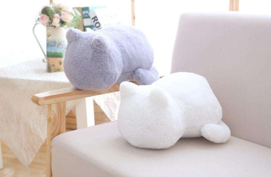 Cat Plush Gift, Plush Cat Decor, Soft Cat Plushie - available at Sparq Mart