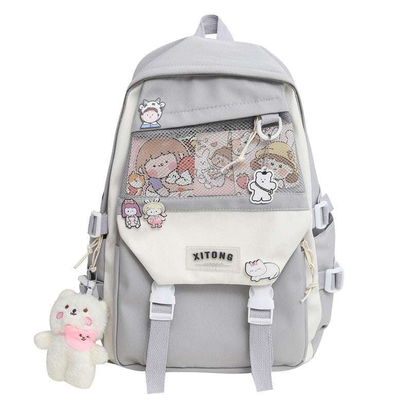 Cute backpacks, Junior high school student backpacks, Large capacity backpacks - available at Sparq Mart