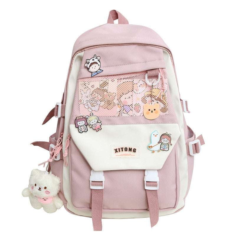 Cute backpacks, Junior high school student backpacks, Large capacity backpacks - available at Sparq Mart