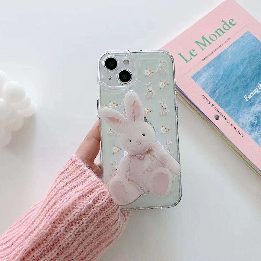 Bunny iPhone Holder, iPhone Rabbit Case, Rabbit Phone Cover - available at Sparq Mart