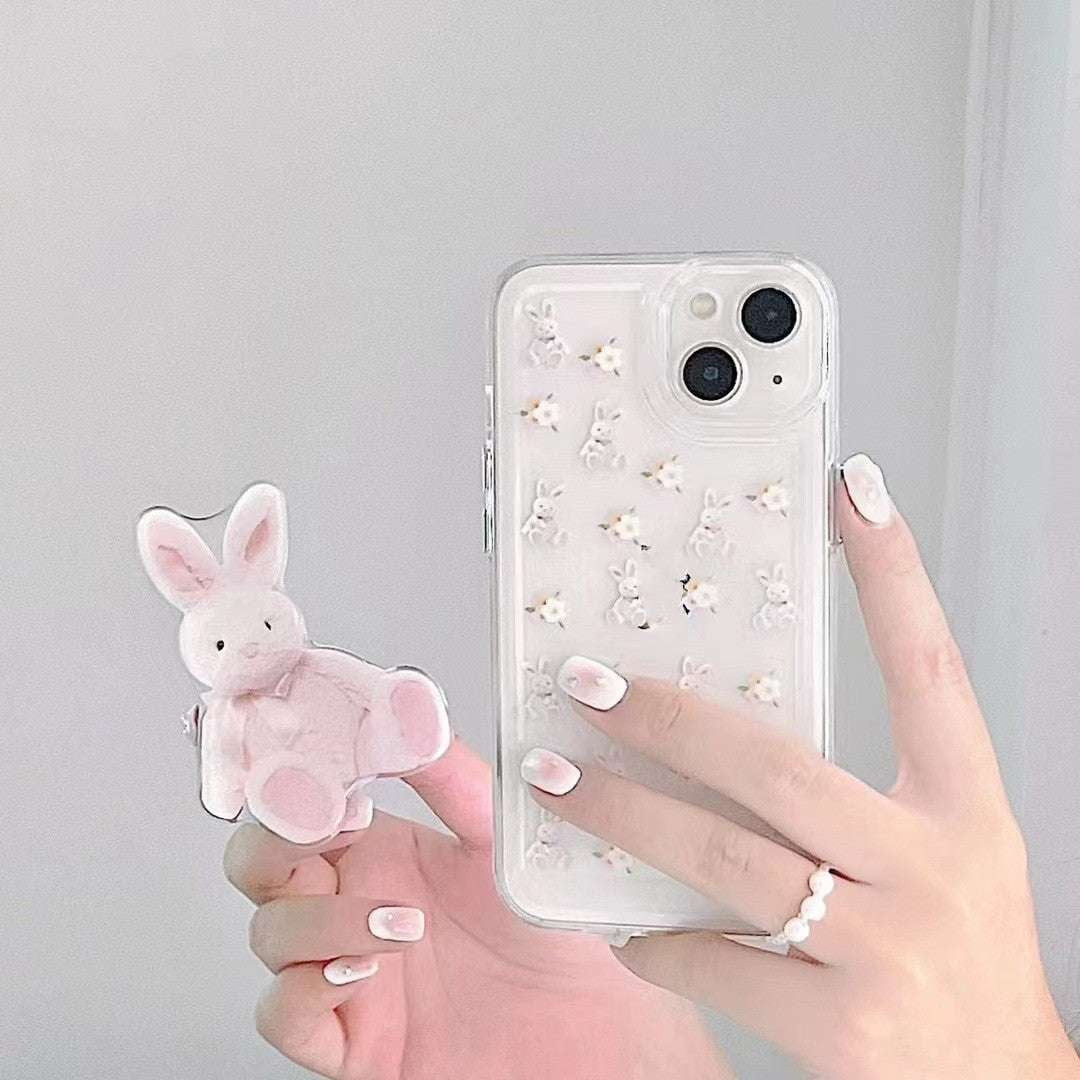 Bunny iPhone Holder, iPhone Rabbit Case, Rabbit Phone Cover - available at Sparq Mart