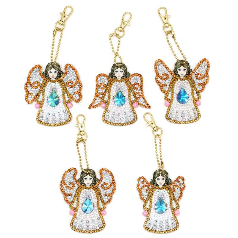 DIY diamond painting, keychain angel, wholesale embroidery - available at Sparq Mart