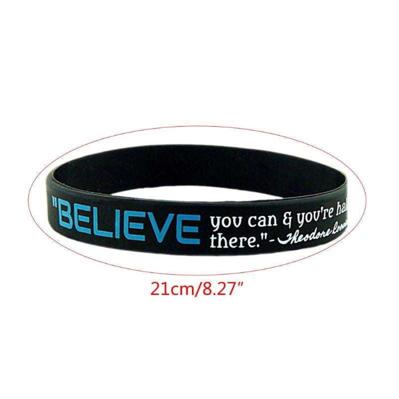 Dream Motivation Band, Inspiring Bracelet Accessory, Silicone Wrist Band - available at Sparq Mart