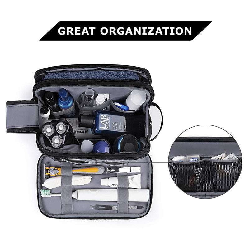 Business Wash Bag, Travel Toiletry Organizer, Water Repellent Washbag - available at Sparq Mart