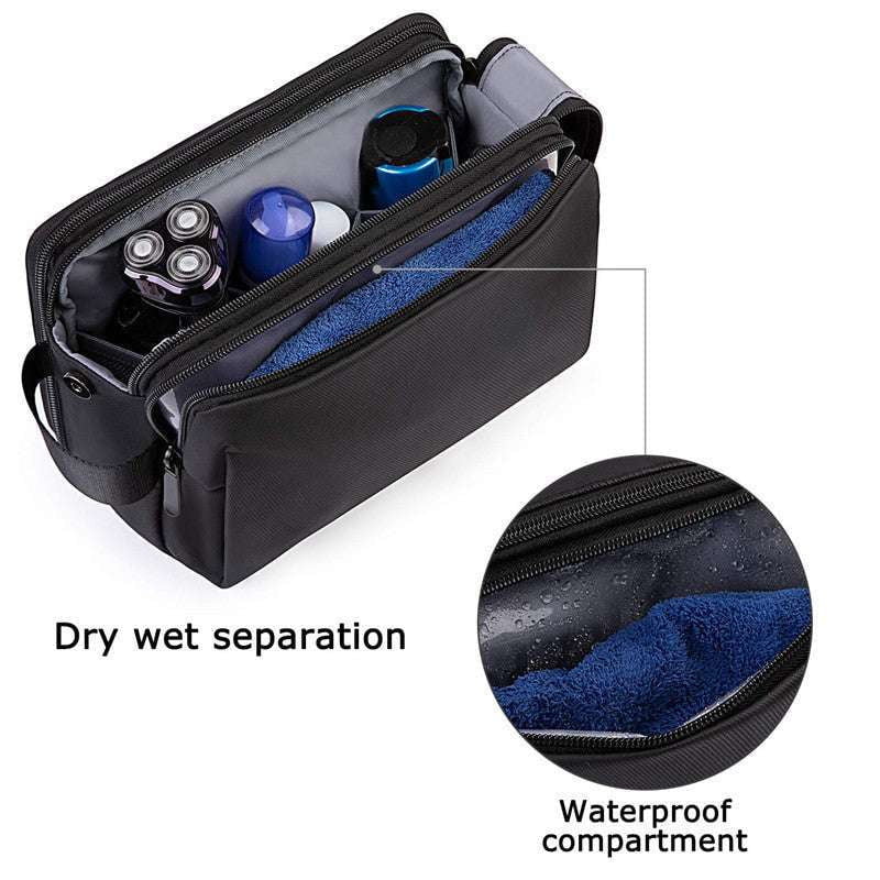 Business Wash Bag, Travel Toiletry Organizer, Water Repellent Washbag - available at Sparq Mart