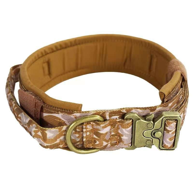 Heavy-Duty Dog Collar, Nylon Training Dog Collar, Outdoor Tactical Dog Collar - available at Sparq Mart