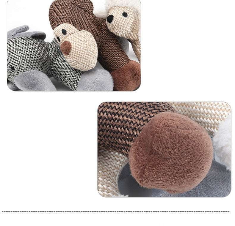 Durable Dog Plush, Safe Elephant Toy, Tear Resistant Toy - available at Sparq Mart