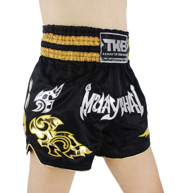 Combat Sports Apparel, Martial Arts Gear, Sanda Fighting Shorts - available at Sparq Mart