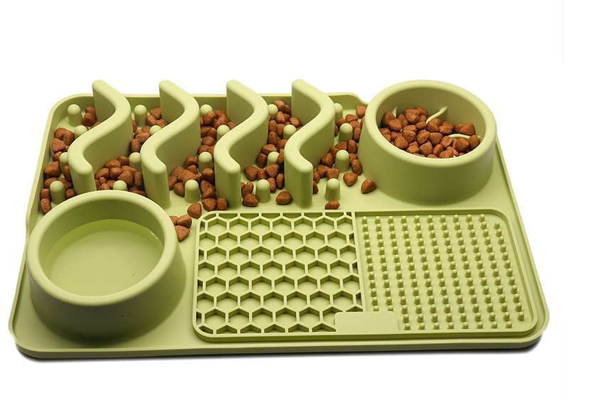 basin mat pet, durable dinner pad, slow feeder bowl - available at Sparq Mart