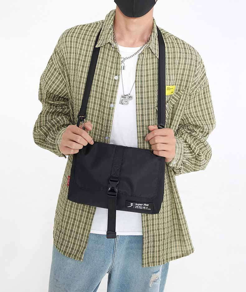 Large Waterproof Bag, Outdoor Messenger Bags, Spacious Shoulder Bag - available at Sparq Mart