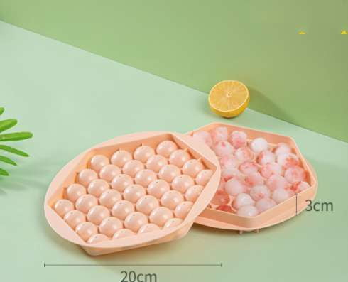 durable ice tray, freezer tray lid, rounded ice molds - available at Sparq Mart