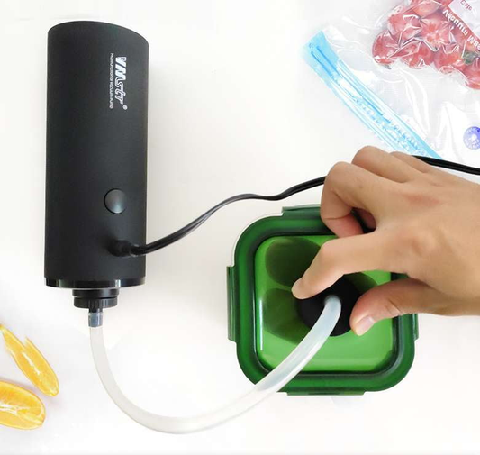 Electric Vacuum Sealer, Handheld Sealing Machine, Seal Storage Bags - available at Sparq Mart