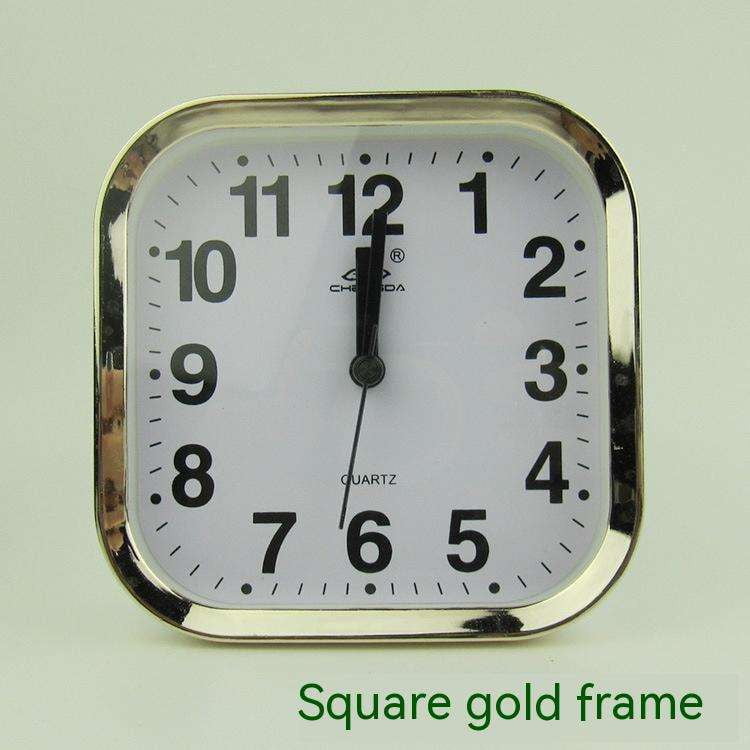 Creative Desk Clock, Electroplating Border Alarm, Fashion Alarm Clock - available at Sparq Mart