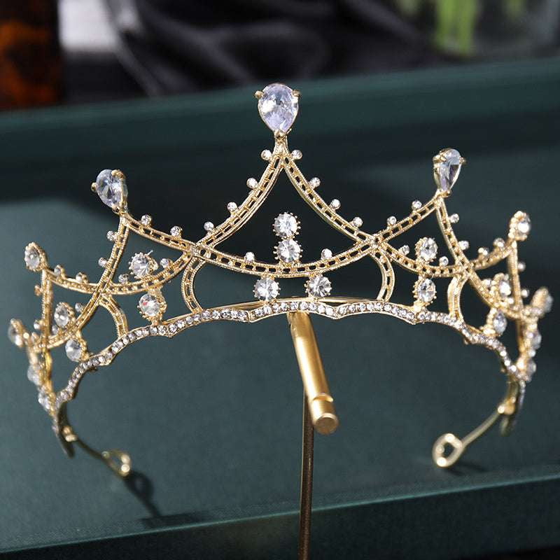 Bridal Crown Tiara, Elegant Bridal Headpiece, Wedding Hair Jewelry - available at Sparq Mart