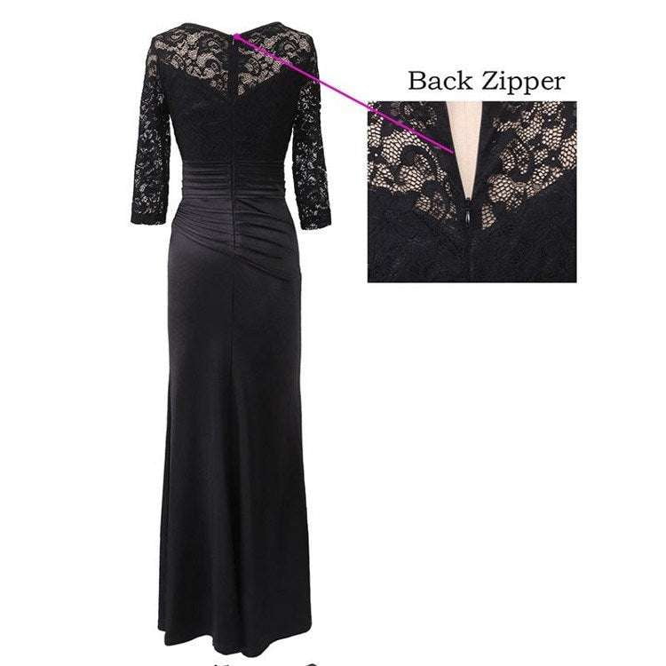 Elegant Event Gown, Luxurious Evening Attire, Women's Formal Dress - available at Sparq Mart