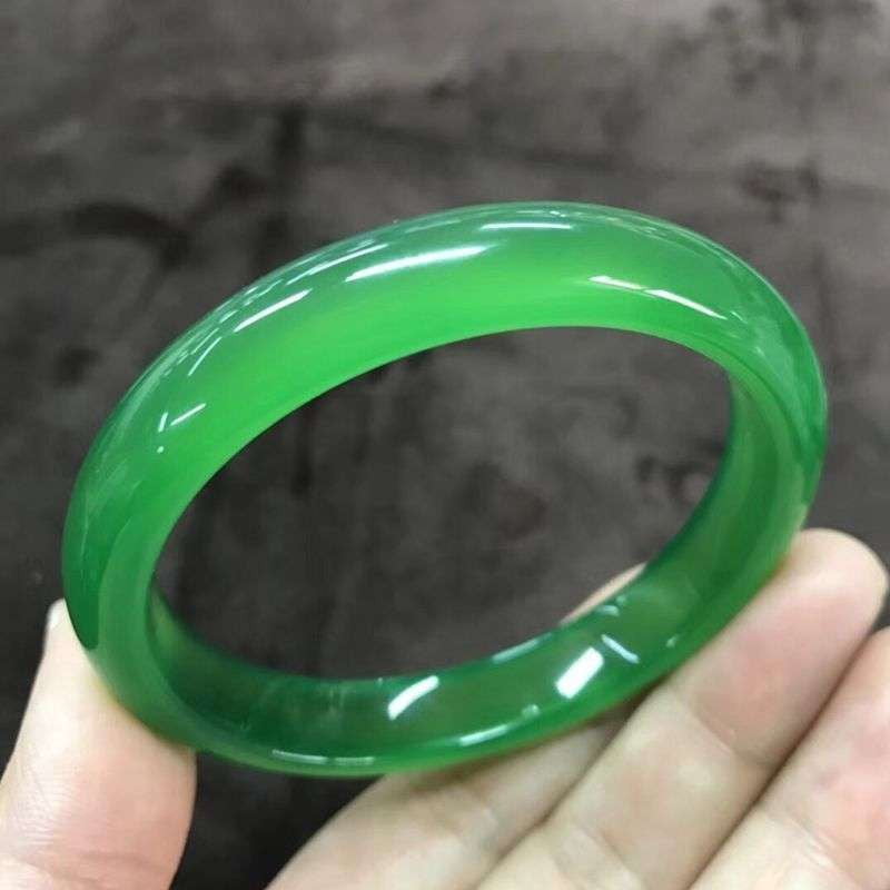 Elegant Jade Bangle, Jade Bracelet Fashion, Luxury Couple Bracelet - available at Sparq Mart