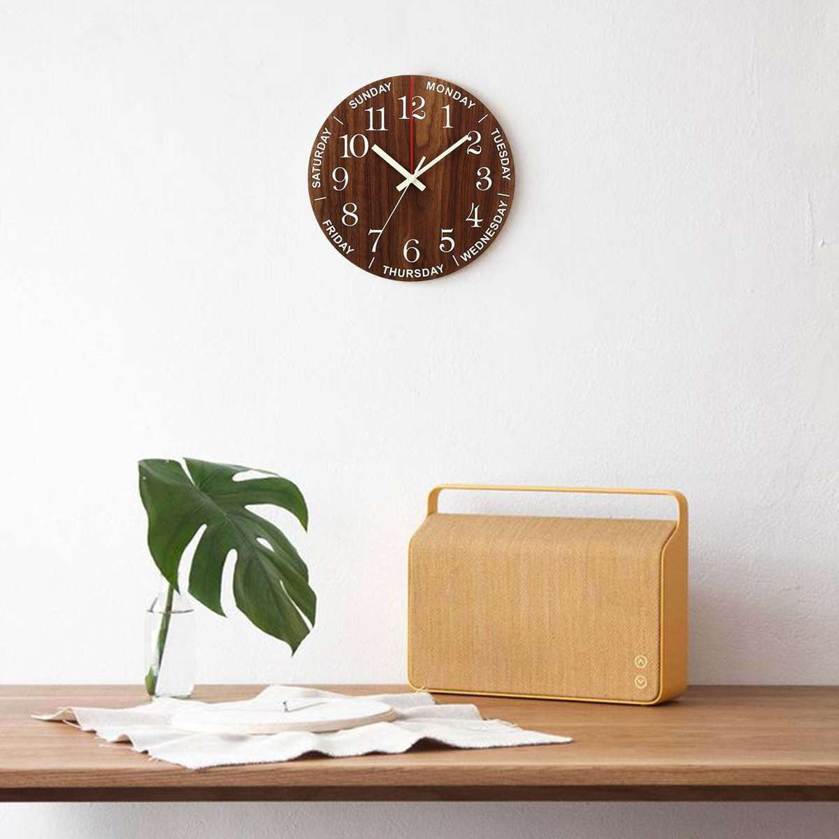 Luminous Wall Clock, Modern Living Decor, Unique Room Timepieces - available at Sparq Mart